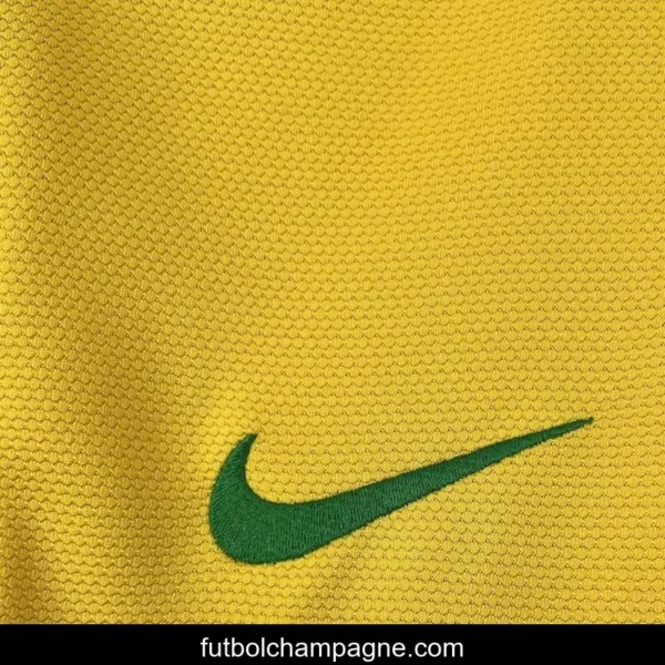2012_13 Brazil Home Retro Jersey - Image 5