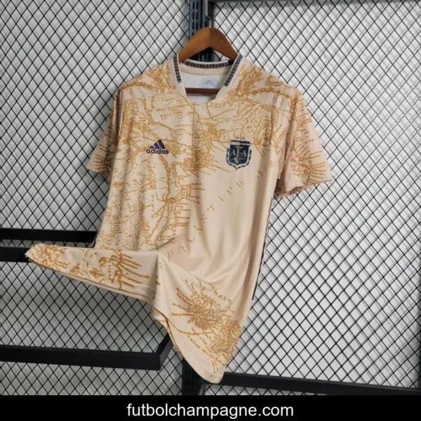 Retro 2021 Argentina Commemorative Edition Jersey - Image 4