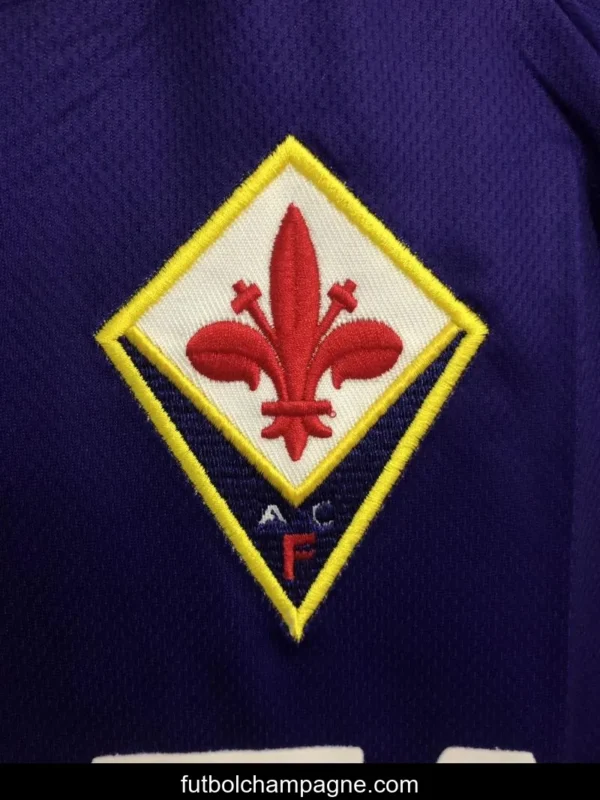 Retro 99_00 Fiorentina Home Soccer Jersey - Image 6