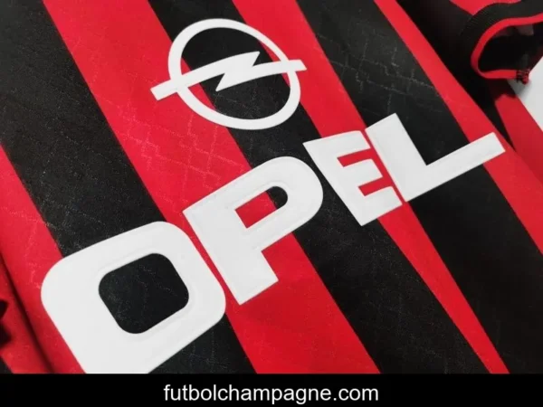 Retro 1995_96 AC Milan Home Soccer Jersey - Image 5