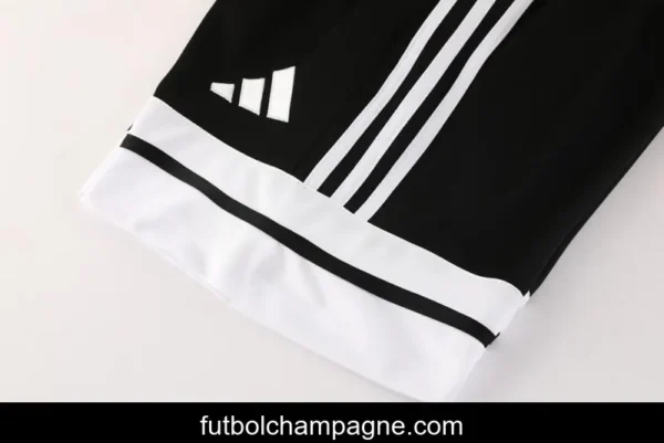 2025 Adidas Black Short Sleeve Jersey+Shorts - Image 11
