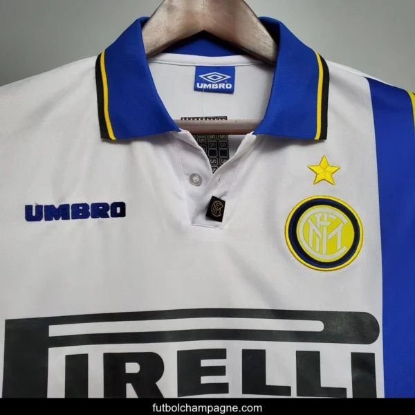 Retro Inter Milan 97_98 away Soccer Jersey - Image 4
