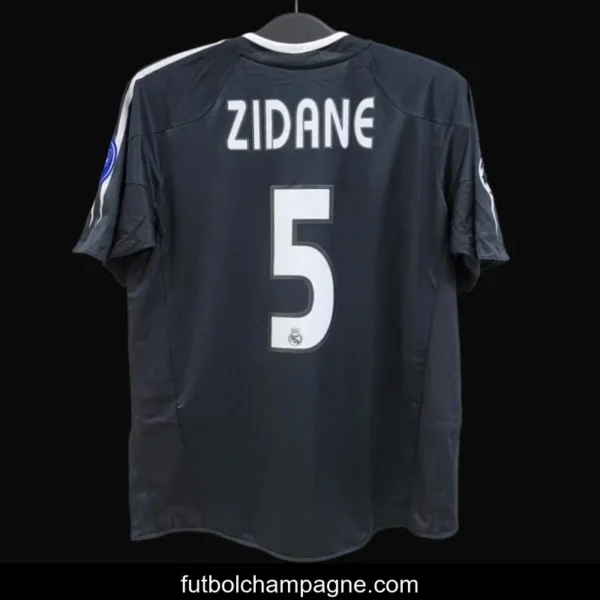 Retro 04_05 Real Madrid Third Black Jersey - Image 3