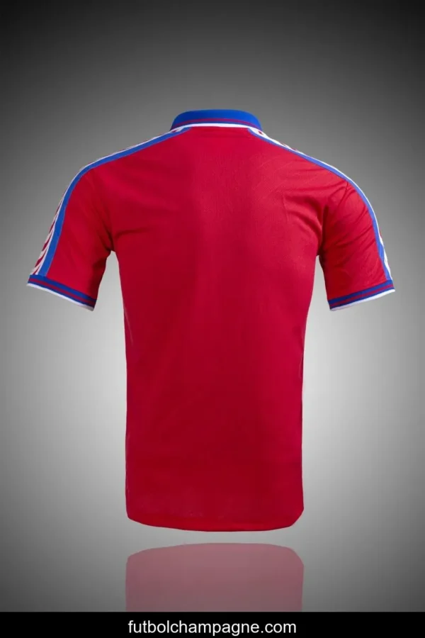 Retro 1996 Czech Republic Home Soccer Jersey - Image 6