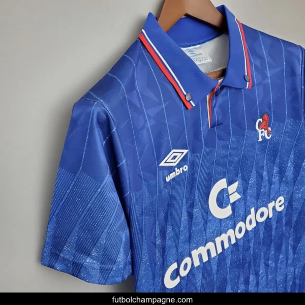 Retro Chelsea 89_91 home Soccer Jersey - Image 4