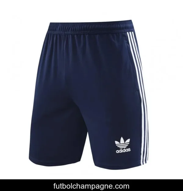 24_25 Adidas Original Navy Short Sleeve Jersey+Shorts - Image 9