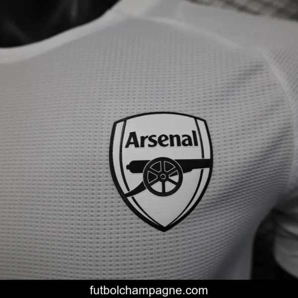 Player Version 25_26 Arsenal White with Emirates Sponsor Jersey - Image 6