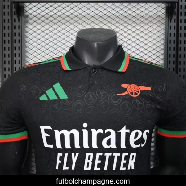 Player Version 25_26 Arsenal Black Special Jersey - Image 3