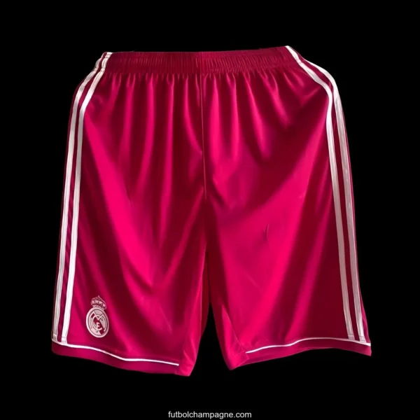 Retro 14_15 Real Madrid Away Pink Shorts - Image 2