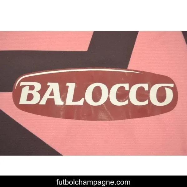 Retro 11_12 Juventus Away Pink Jersey With Serie A Patch - Image 4