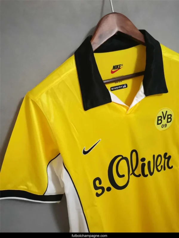Retro 98_99 Borussia Dortmund Home Jersey - Image 4