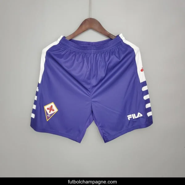 Retro 98_99 Fiorentina Home Shorts - Image 3