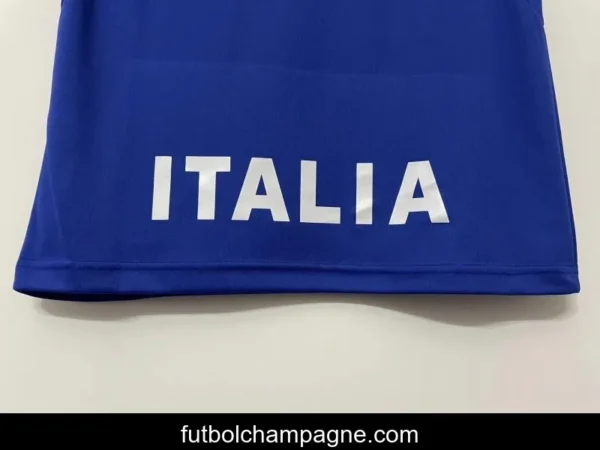 Retro 1996 Italy Home With 96 EURO Patch Soccer Jersey - Image 5