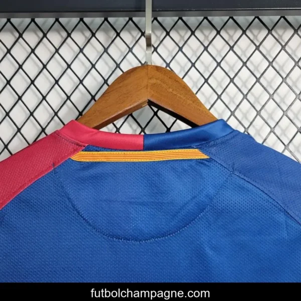 Retro 08-09 Barcelona Home Soccer Jersey - Image 7