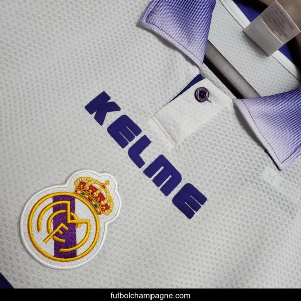 Retro Real Madrid 97_98 home Soccer Jersey - Image 3