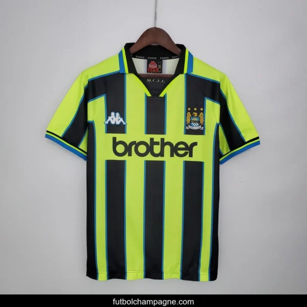 Retro Manchester City 98_99 away Soccer Jersey - Image 4