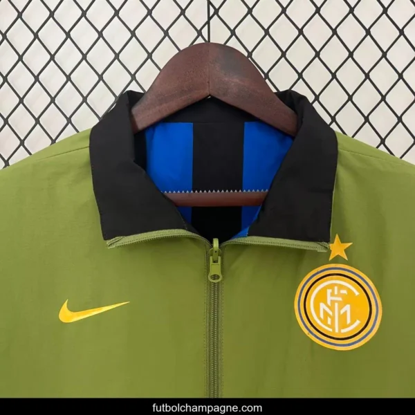 24_25 Inter Milan Green_Black Blue Reversible Windbreaker - Image 10