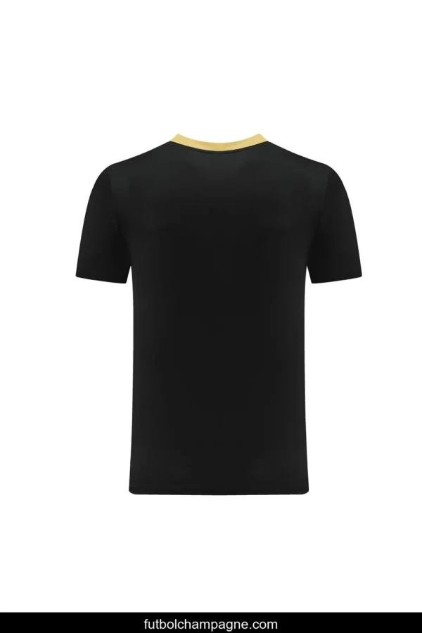 24_25 Nike Black_Golden Short Sleeve Jersey+Shorts - Image 8