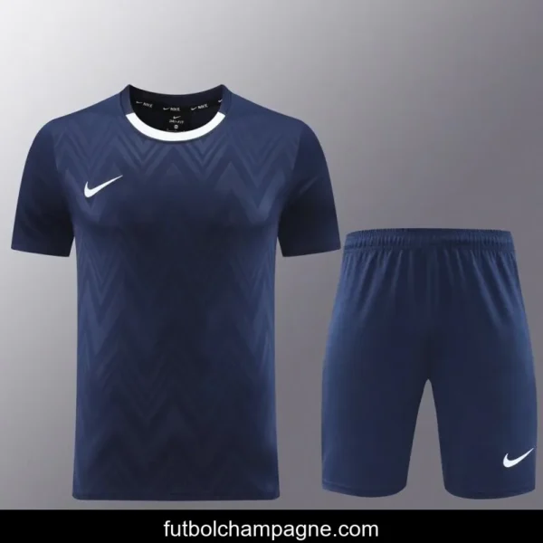 24_25 Nike Navy Short Sleeve Jersey+Shorts - Image 11