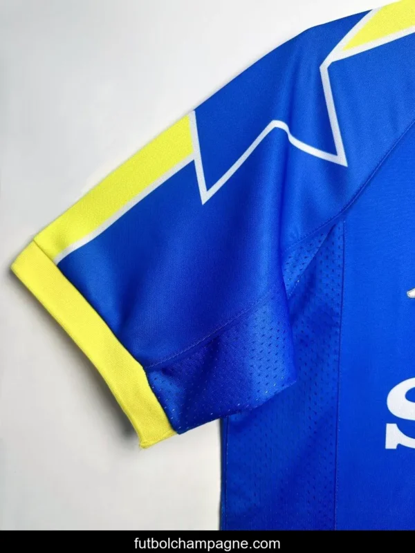 Retro 97_99 Juventus Away Blue Jersey - Image 4