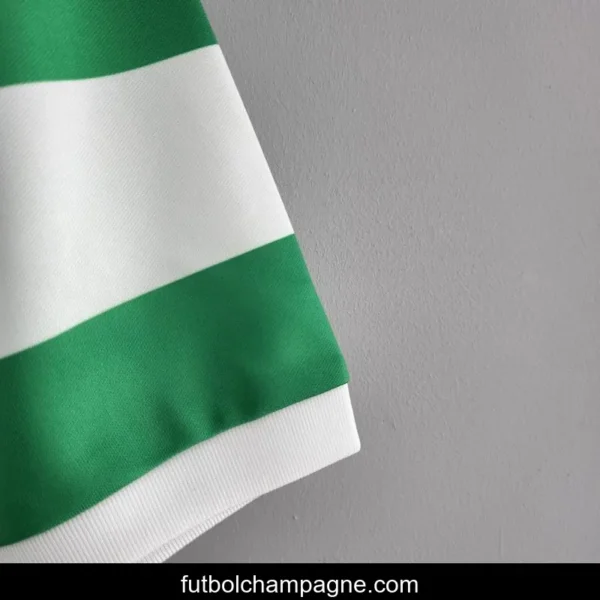 Retro 80_81 Celtic Home Soccer Jersey - Image 8
