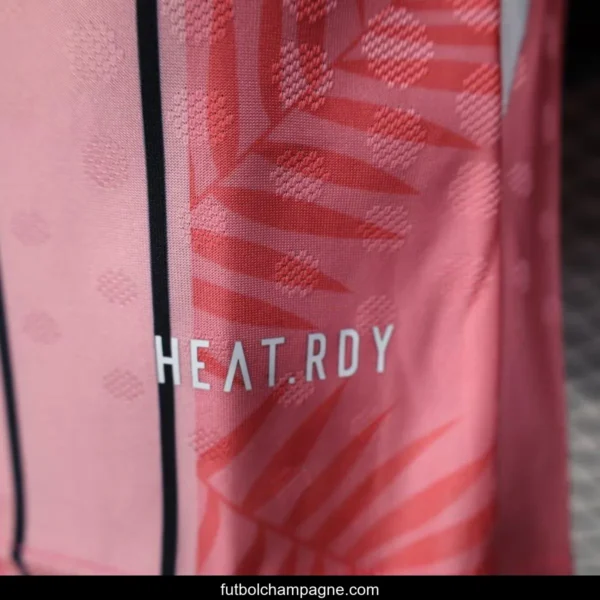 Player Version 25_26 Inter Miami CF Pink with Palm Leaf and Stripes Jersey - Image 6