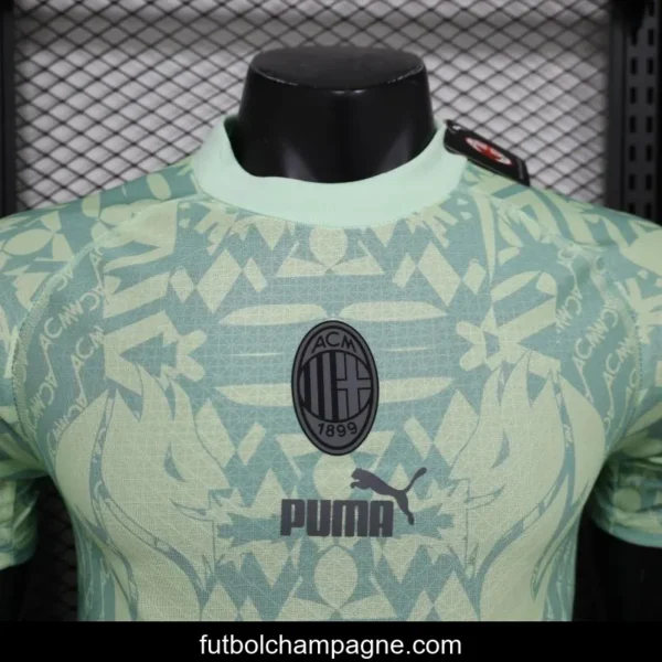 Player Version 24_25 AC Milan Green Special Jersey - Image 4