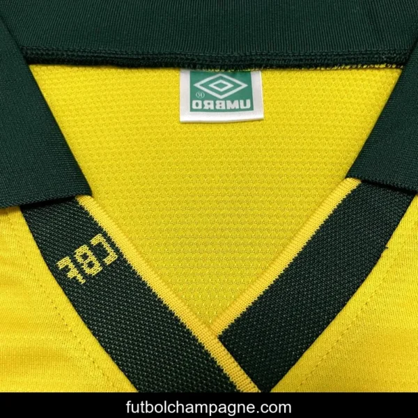 Retro 1994 Brazil Home Soccer Jersey - Image 10