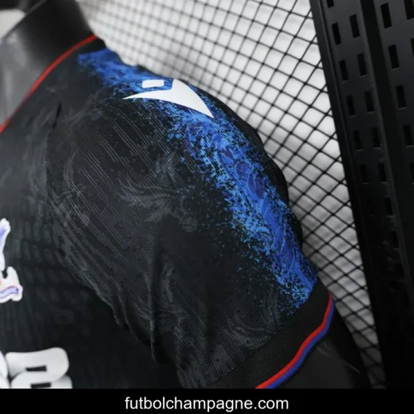 Player Version 24_25 Crystal Palace Third Black Jersey - Image 4