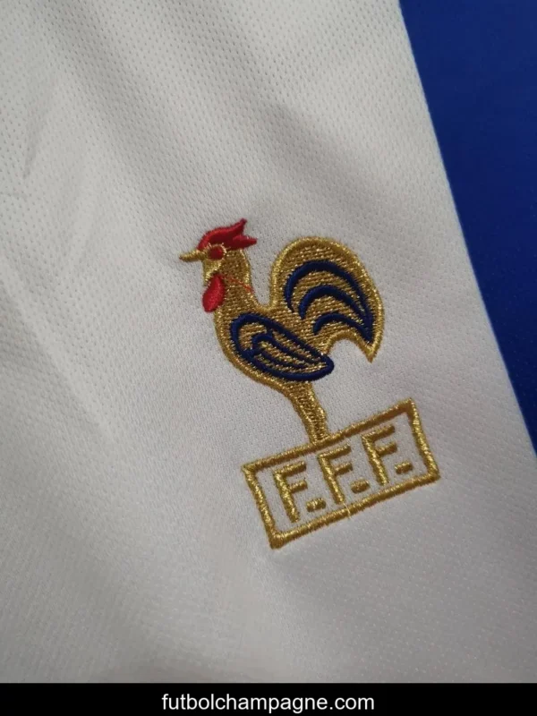 Retro 1996 France Away Soccer Jersey - Image 6