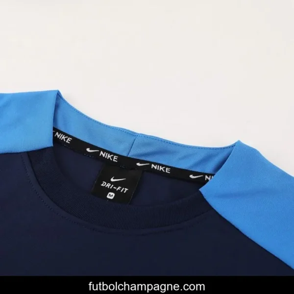 24_25 Nike Navy_Blue Short Sleeve Jersey+Shorts - Image 9