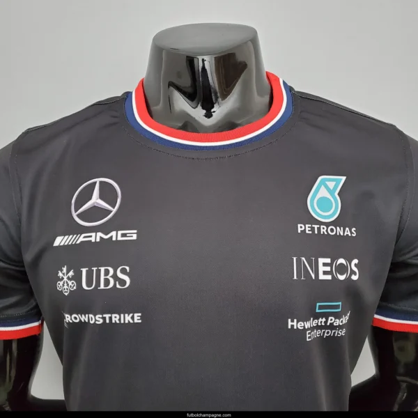 F1 Formula One racing suit; Mercedes black S-5XL - Image 7