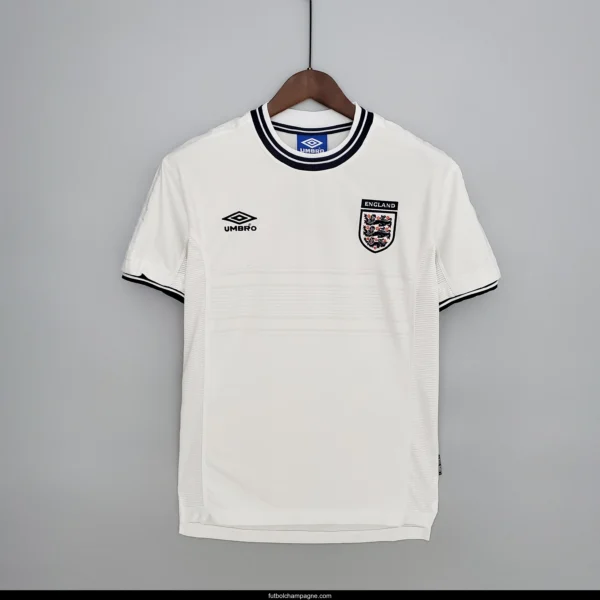 Retro 2000 England home Soccer Jersey - Image 6