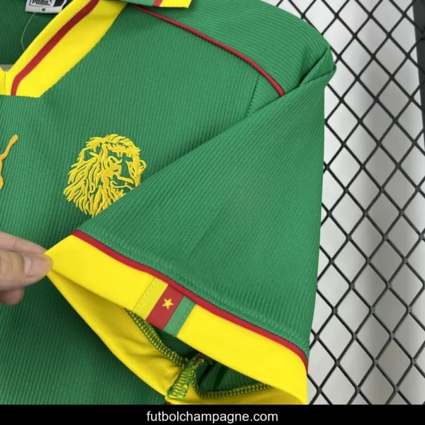 1998 Cameroon Home Retro Jersey - Image 5