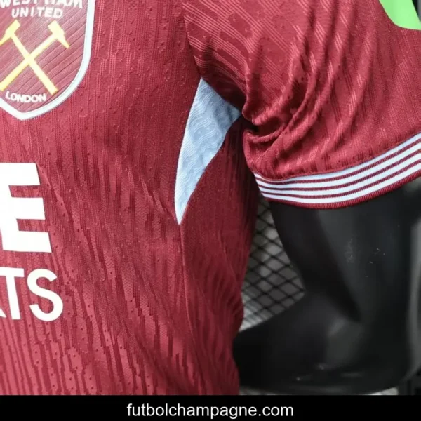 Player Version 25_26 West Ham Home Jersey - Image 6