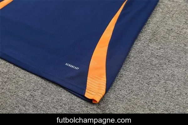 24_25 Juventus Navy Short Sleeve Jersey+Shorts - Image 4