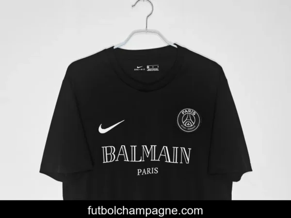 Retro 2020 PSGx Balmain Black Jersey - Image 8