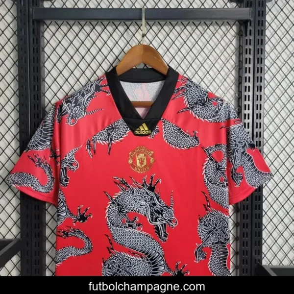 Retro 19_20 Manchester United Spring Festival China Dragon Special Edition Jersey - Image 3