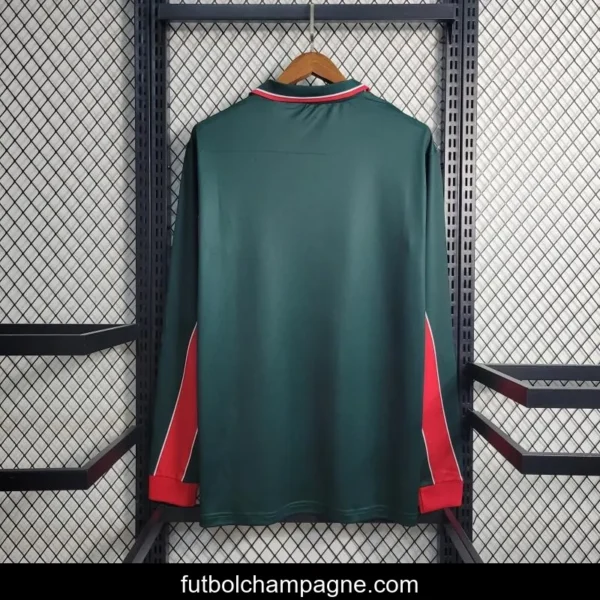 Retro Long Sleeve 1998 Morocco Home Soccer Jersey - Image 6