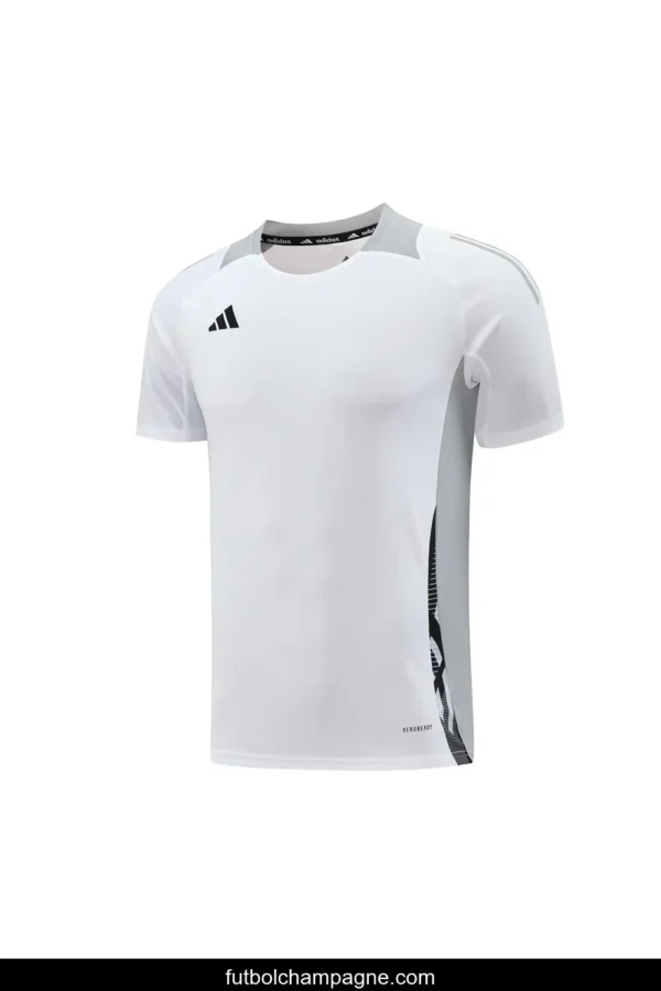 24_25 Adidas White Short Sleeve Jersey+Shorts - Image 11