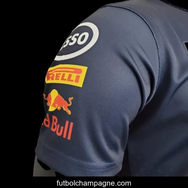 F1 Formula One Racing Suit; Honda Red Bull Racing Suit POLO Sapphire - Image 6
