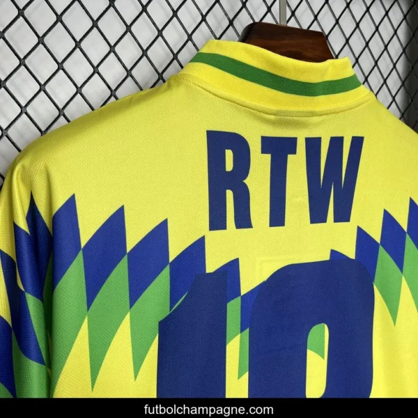 Retro 1995 Brazil Home Corteiz Jersey - Image 5