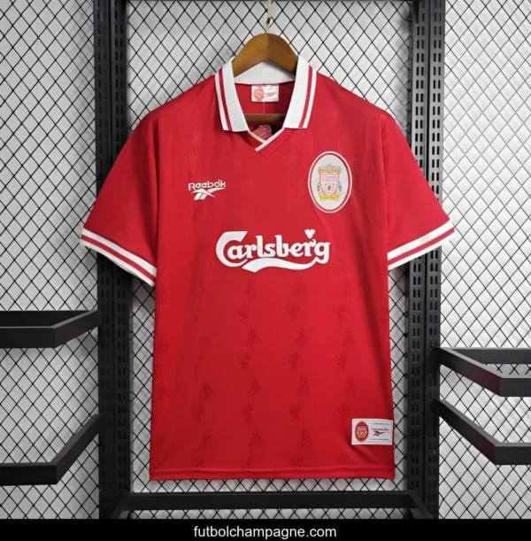 Retro 1996_97 Liverpool Home Jersey - Image 6