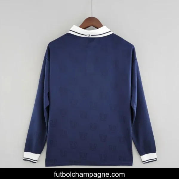 Retro 1998 Long Sleeve Universidad De Chile Home Soccer Jersey - Image 4