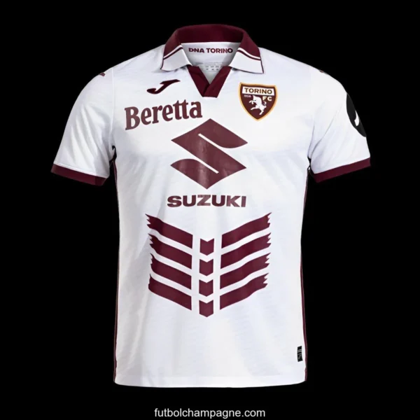 24_25 Torino Away White Jersey - Image 2