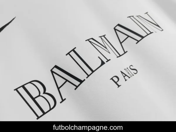 Retro 2020 PSGx Balmain White Jersey - Image 6
