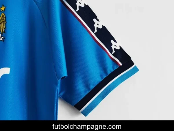 Retro 1997_99 Manchester City Home Soccer Jersey - Image 8