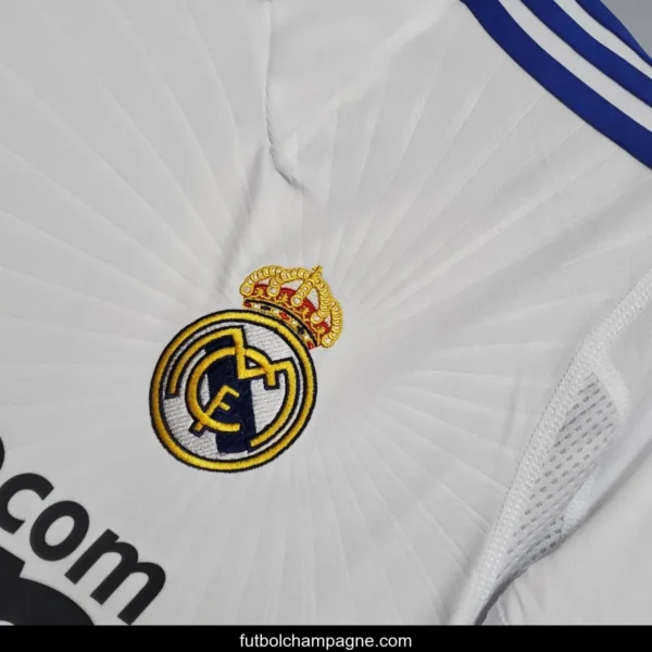 Retro Real Madrid 10_11 home Soccer Jersey - Image 9