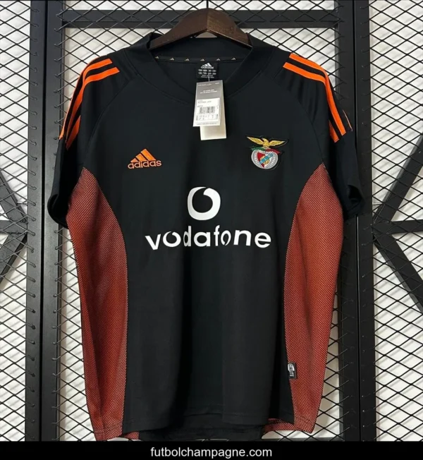 Retro 02_03 Benfica Away Black Jersey - Image 4