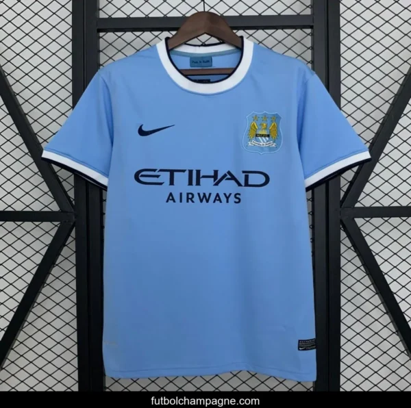 13_14 Retro Manchester City Home Jersey - Image 6
